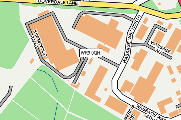 WR9 0QH map - OS OpenMap – Local (Ordnance Survey) WR9 0QH map - OS OpenMap – Local (Ordnance Survey)