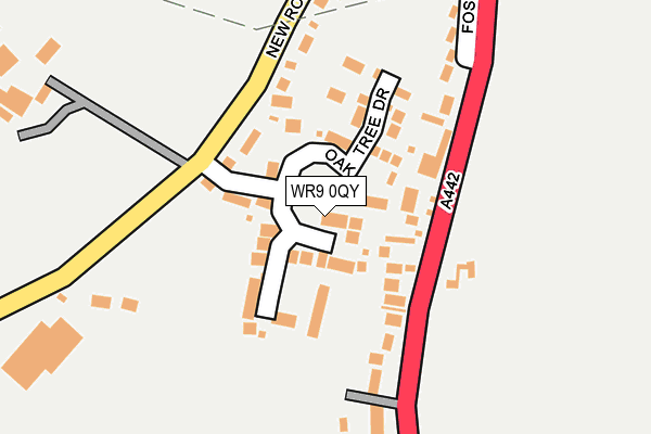 WR9 0QY map - OS OpenMap – Local (Ordnance Survey) WR9 0QY map - OS OpenMap – Local (Ordnance Survey)