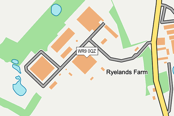 WR9 0QZ map - OS OpenMap – Local (Ordnance Survey) WR9 0QZ map - OS OpenMap – Local (Ordnance Survey)