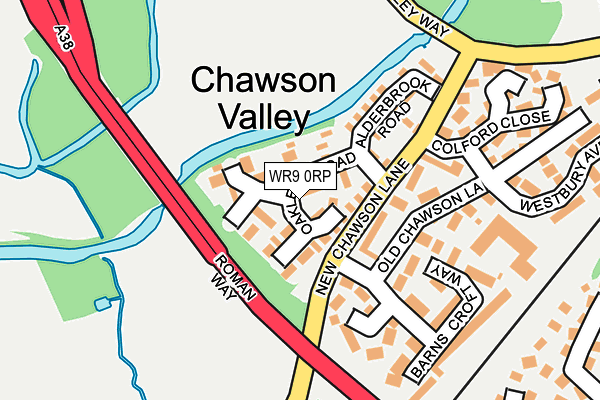 WR9 0RP map - OS OpenMap – Local (Ordnance Survey) WR9 0RP map - OS OpenMap – Local (Ordnance Survey)
