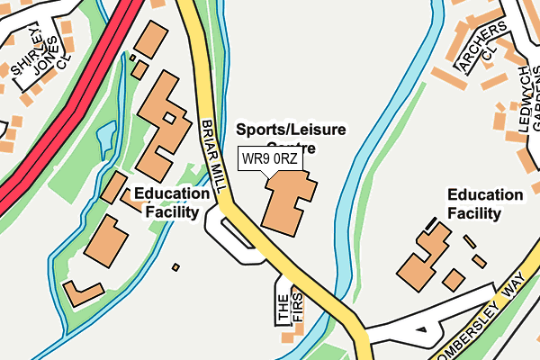 WR9 0RZ map - OS OpenMap – Local (Ordnance Survey) WR9 0RZ map - OS OpenMap – Local (Ordnance Survey)