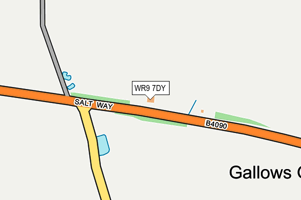WR9 7DY map - OS OpenMap – Local (Ordnance Survey) WR9 7DY map - OS OpenMap – Local (Ordnance Survey)