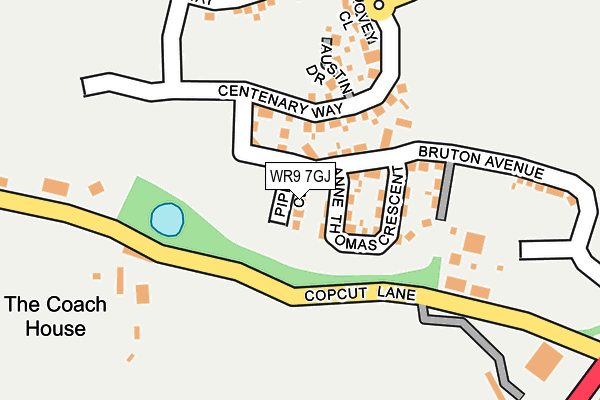 WR9 7GJ map - OS OpenMap – Local (Ordnance Survey) WR9 7GJ map - OS OpenMap – Local (Ordnance Survey)