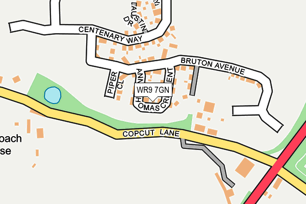 WR9 7GN map - OS OpenMap – Local (Ordnance Survey) WR9 7GN map - OS OpenMap – Local (Ordnance Survey)