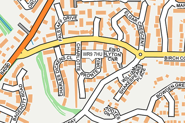 WR9 7HU map - OS OpenMap – Local (Ordnance Survey) WR9 7HU map - OS OpenMap – Local (Ordnance Survey)