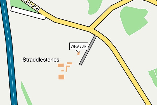 WR9 7JR map - OS OpenMap – Local (Ordnance Survey) WR9 7JR map - OS OpenMap – Local (Ordnance Survey)