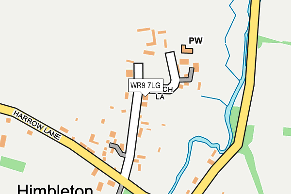 WR9 7LG map - OS OpenMap – Local (Ordnance Survey) WR9 7LG map - OS OpenMap – Local (Ordnance Survey)