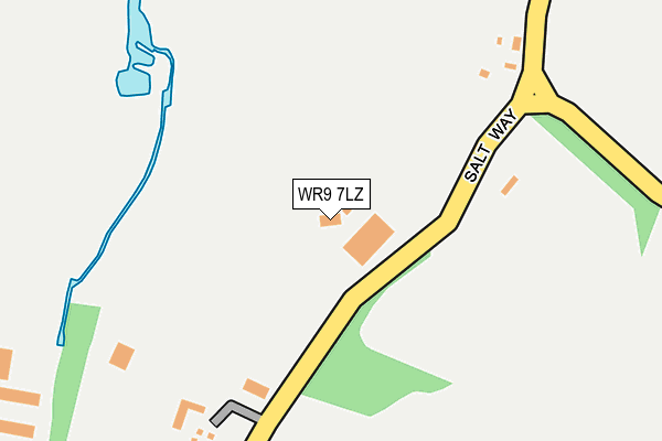 WR9 7LZ map - OS OpenMap – Local (Ordnance Survey) WR9 7LZ map - OS OpenMap – Local (Ordnance Survey)