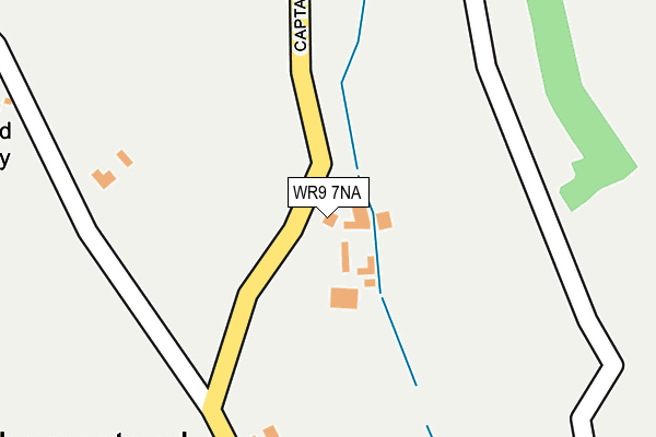 WR9 7NA map - OS OpenMap – Local (Ordnance Survey) WR9 7NA map - OS OpenMap – Local (Ordnance Survey)
