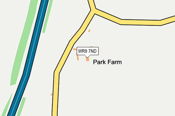 WR9 7ND map - OS OpenMap – Local (Ordnance Survey) WR9 7ND map - OS OpenMap – Local (Ordnance Survey)