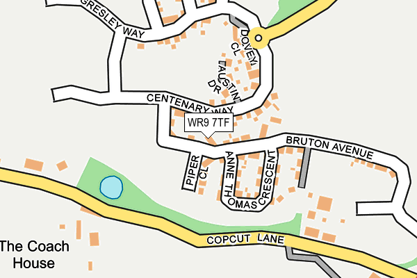 WR9 7TF map - OS OpenMap – Local (Ordnance Survey) WR9 7TF map - OS OpenMap – Local (Ordnance Survey)
