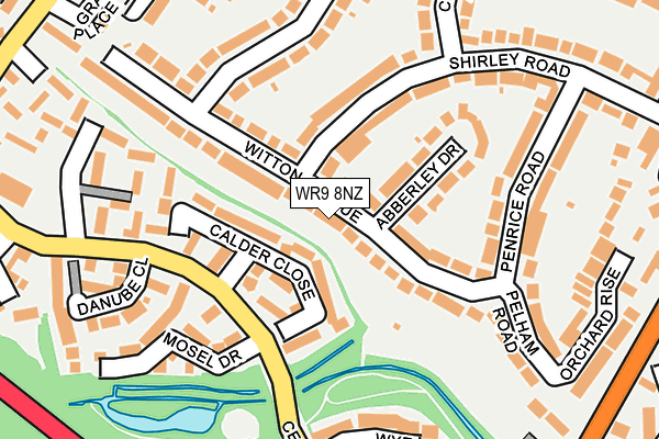 WR9 8NZ map - OS OpenMap – Local (Ordnance Survey) WR9 8NZ map - OS OpenMap – Local (Ordnance Survey)