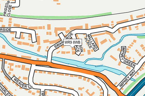 WR9 8WB map - OS OpenMap – Local (Ordnance Survey) WR9 8WB map - OS OpenMap – Local (Ordnance Survey)
