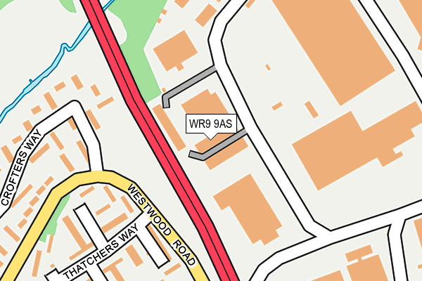 WR9 9AS map - OS OpenMap – Local (Ordnance Survey) WR9 9AS map - OS OpenMap – Local (Ordnance Survey)
