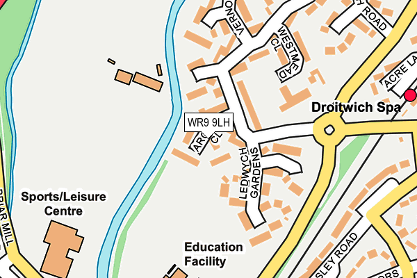 WR9 9LH map - OS OpenMap – Local (Ordnance Survey) WR9 9LH map - OS OpenMap – Local (Ordnance Survey)