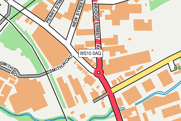WS10 0AQ map - OS OpenMap – Local (Ordnance Survey) WS10 0AQ map - OS OpenMap – Local (Ordnance Survey)