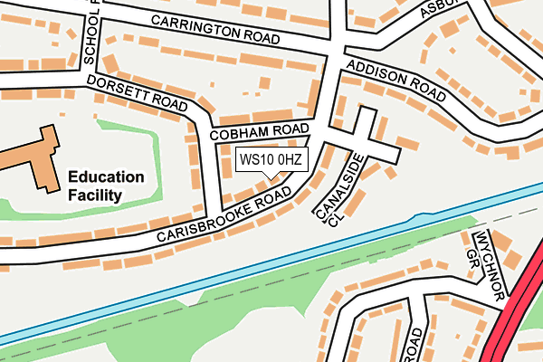 WS10 0HZ map - OS OpenMap – Local (Ordnance Survey) WS10 0HZ map - OS OpenMap – Local (Ordnance Survey)