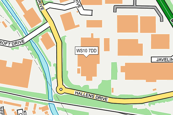 WS10 7DD map - OS OpenMap – Local (Ordnance Survey) WS10 7DD map - OS OpenMap – Local (Ordnance Survey)