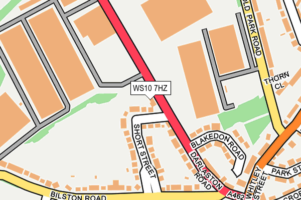 WS10 7HZ map - OS OpenMap – Local (Ordnance Survey) WS10 7HZ map - OS OpenMap – Local (Ordnance Survey)