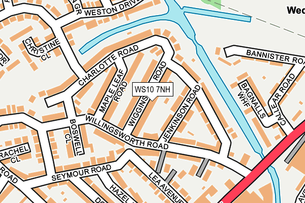 WS10 7NH map - OS OpenMap – Local (Ordnance Survey) WS10 7NH map - OS OpenMap – Local (Ordnance Survey)