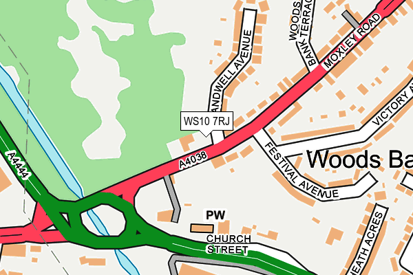 WS10 7RJ map - OS OpenMap – Local (Ordnance Survey) WS10 7RJ map - OS OpenMap – Local (Ordnance Survey)