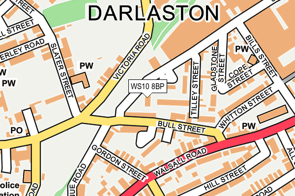 WS10 8BP map - OS OpenMap – Local (Ordnance Survey) WS10 8BP map - OS OpenMap – Local (Ordnance Survey)