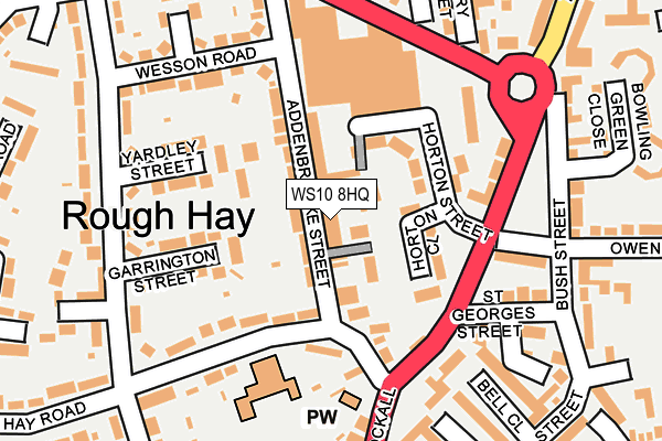 WS10 8HQ map - OS OpenMap – Local (Ordnance Survey) WS10 8HQ map - OS OpenMap – Local (Ordnance Survey)