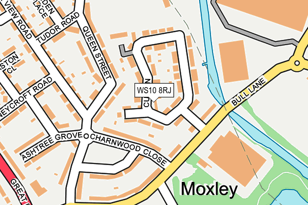 WS10 8RJ map - OS OpenMap – Local (Ordnance Survey) WS10 8RJ map - OS OpenMap – Local (Ordnance Survey)