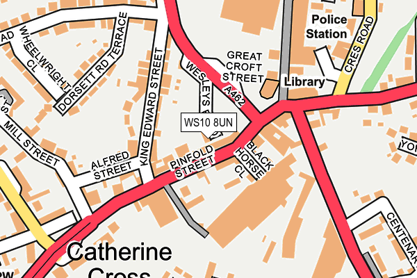 WS10 8UN map - OS OpenMap – Local (Ordnance Survey) WS10 8UN map - OS OpenMap – Local (Ordnance Survey)