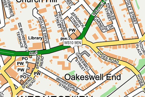 WS10 9EN map - OS OpenMap – Local (Ordnance Survey) WS10 9EN map - OS OpenMap – Local (Ordnance Survey)