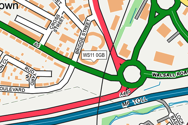 WS11 0GB map - OS OpenMap – Local (Ordnance Survey) WS11 0GB map - OS OpenMap – Local (Ordnance Survey)