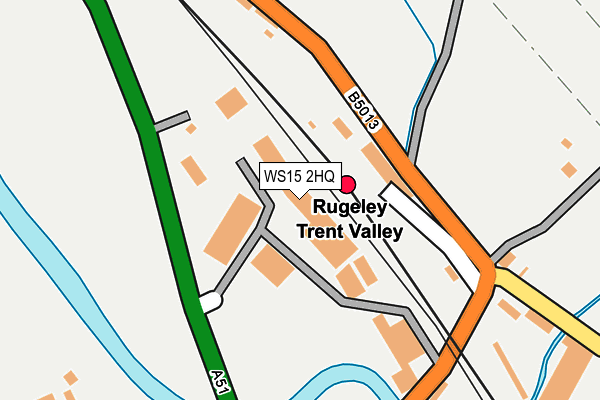 WS15 2HQ map - OS OpenMap – Local (Ordnance Survey) WS15 2HQ map - OS OpenMap – Local (Ordnance Survey)