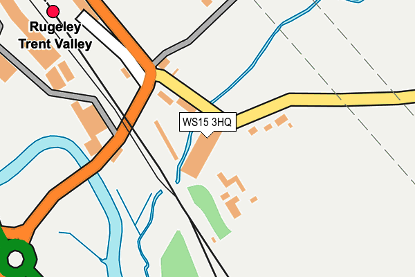 WS15 3HQ map - OS OpenMap – Local (Ordnance Survey) WS15 3HQ map - OS OpenMap – Local (Ordnance Survey)