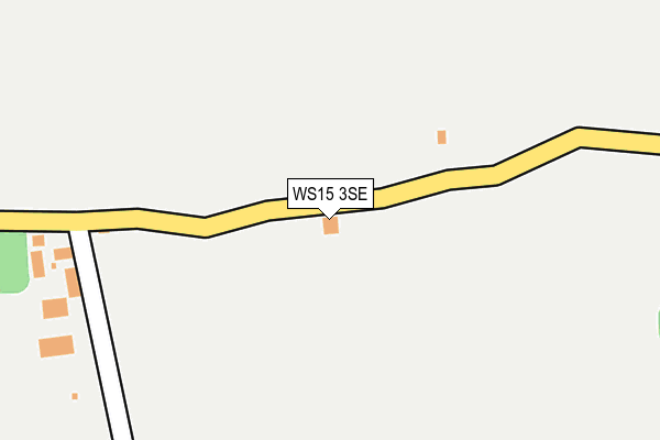 WS15 3SE map - OS OpenMap – Local (Ordnance Survey) WS15 3SE map - OS OpenMap – Local (Ordnance Survey)
