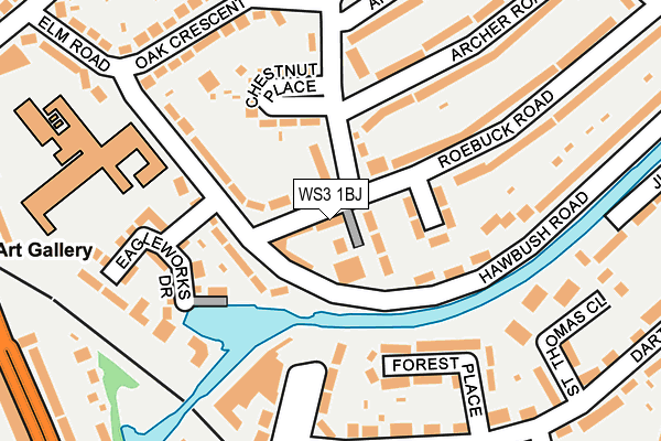 WS3 1BJ map - OS OpenMap – Local (Ordnance Survey) WS3 1BJ map - OS OpenMap – Local (Ordnance Survey)
