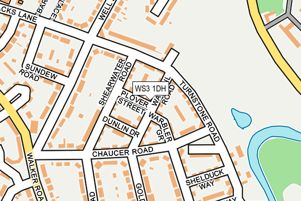 WS3 1DH map - OS OpenMap – Local (Ordnance Survey) WS3 1DH map - OS OpenMap – Local (Ordnance Survey)