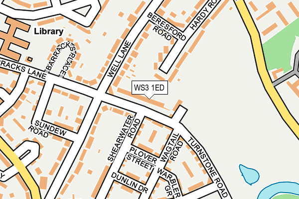 WS3 1ED map - OS OpenMap – Local (Ordnance Survey) WS3 1ED map - OS OpenMap – Local (Ordnance Survey)