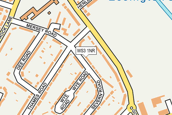WS3 1NR map - OS OpenMap – Local (Ordnance Survey) WS3 1NR map - OS OpenMap – Local (Ordnance Survey)