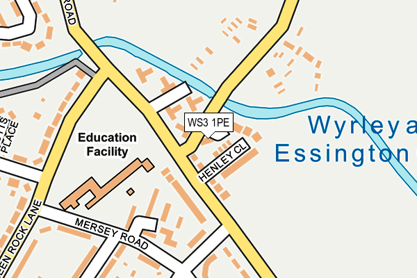 WS3 1PE map - OS OpenMap – Local (Ordnance Survey) WS3 1PE map - OS OpenMap – Local (Ordnance Survey)