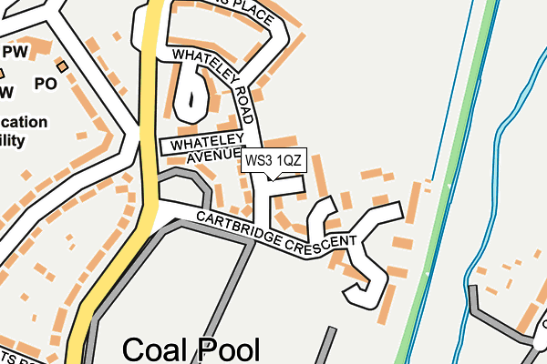 WS3 1QZ map - OS OpenMap – Local (Ordnance Survey) WS3 1QZ map - OS OpenMap – Local (Ordnance Survey)