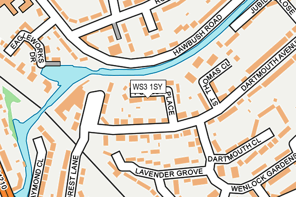 WS3 1SY map - OS OpenMap – Local (Ordnance Survey) WS3 1SY map - OS OpenMap – Local (Ordnance Survey)