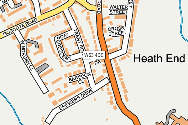 WS3 4DE map - OS OpenMap – Local (Ordnance Survey) WS3 4DE map - OS OpenMap – Local (Ordnance Survey)