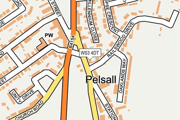 WS3 4DT map - OS OpenMap – Local (Ordnance Survey) WS3 4DT map - OS OpenMap – Local (Ordnance Survey)