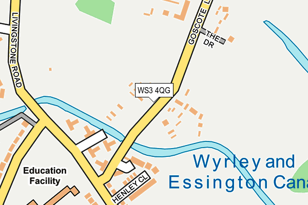 WS3 4QG map - OS OpenMap – Local (Ordnance Survey) WS3 4QG map - OS OpenMap – Local (Ordnance Survey)