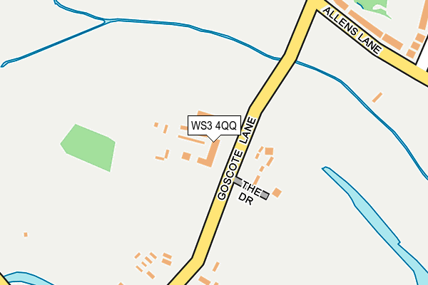 WS3 4QQ map - OS OpenMap – Local (Ordnance Survey) WS3 4QQ map - OS OpenMap – Local (Ordnance Survey)