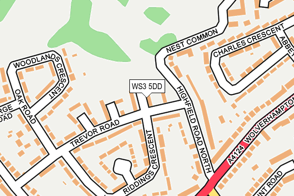 WS3 5DD map - OS OpenMap – Local (Ordnance Survey) WS3 5DD map - OS OpenMap – Local (Ordnance Survey)