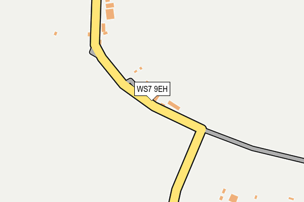 WS7 9EH map - OS OpenMap – Local (Ordnance Survey) WS7 9EH map - OS OpenMap – Local (Ordnance Survey)