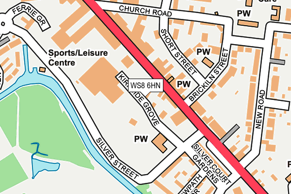 WS8 6HN map - OS OpenMap – Local (Ordnance Survey) WS8 6HN map - OS OpenMap – Local (Ordnance Survey)