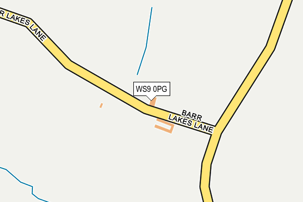 WS9 0PG map - OS OpenMap – Local (Ordnance Survey) WS9 0PG map - OS OpenMap – Local (Ordnance Survey)
