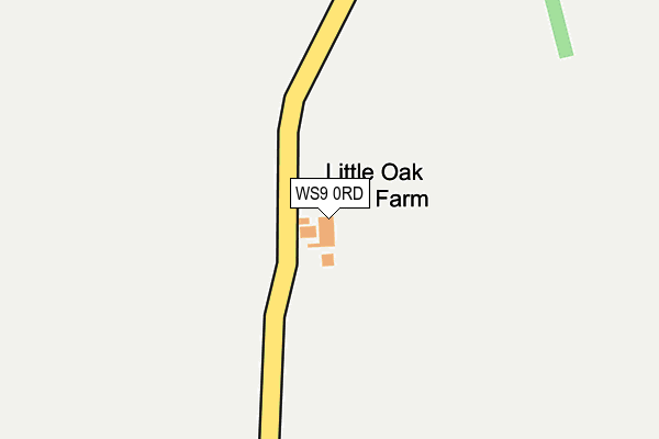 WS9 0RD map - OS OpenMap – Local (Ordnance Survey) WS9 0RD map - OS OpenMap – Local (Ordnance Survey)